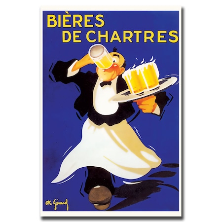 'Bieres De Chartres' Canvas Art,14x19